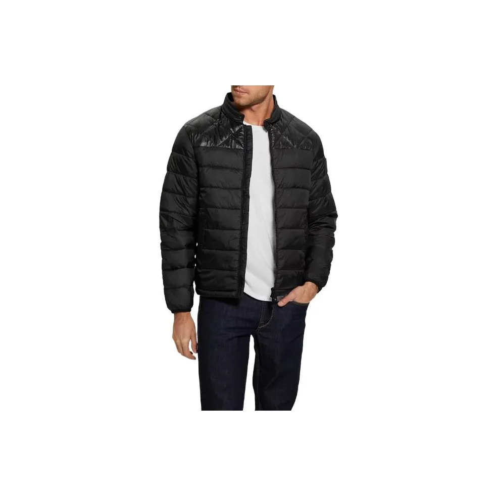 GUESS Eco Lightweight Puffer Jacket Jackets & Coats Men's Black