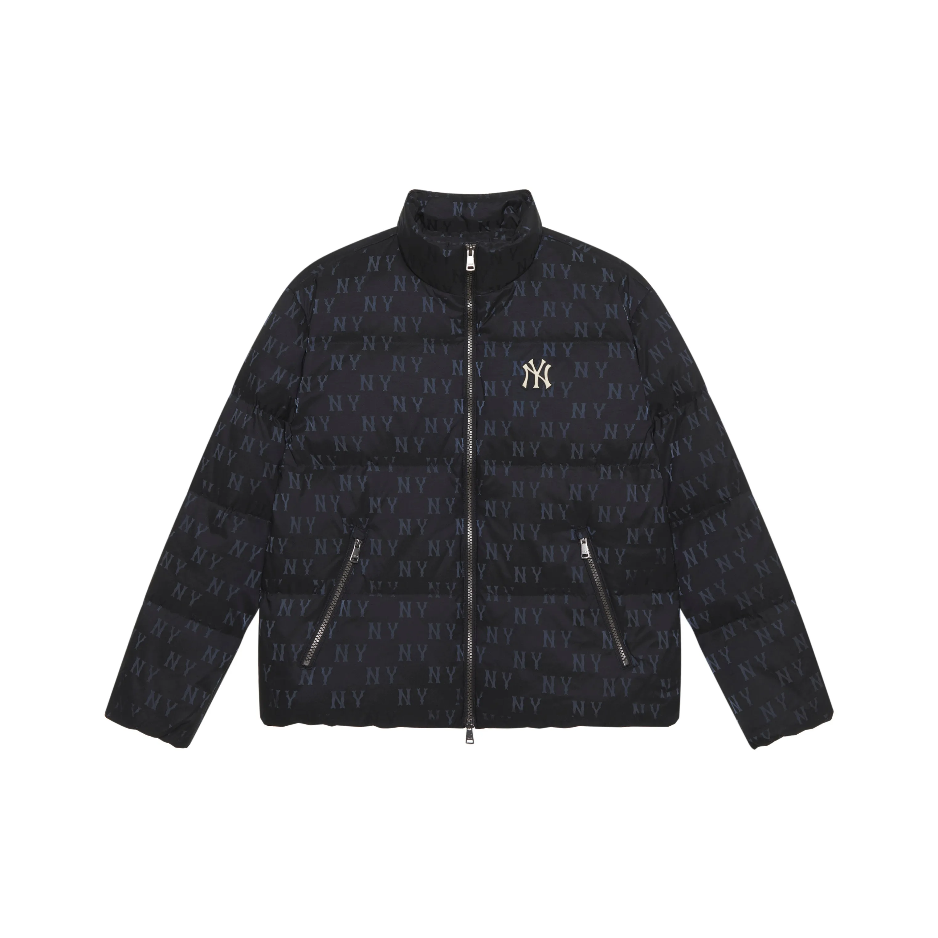 MLB MONOGRAM Коллекция New York Yankees 24FW Down Jacket Unisex Black