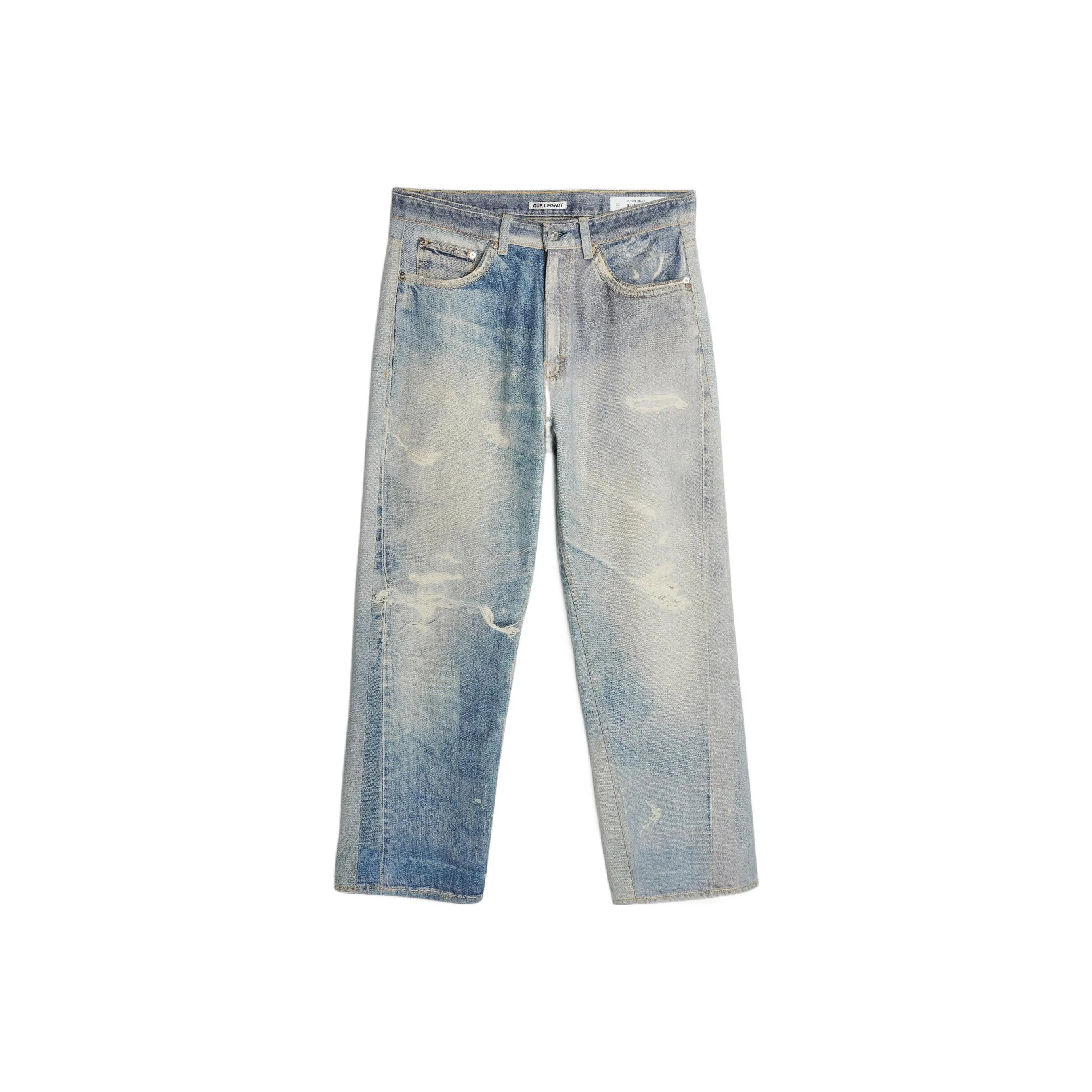 OUR LEGACY Джинсы Мужские Светло-Синий