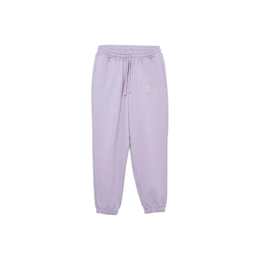 New Era SS22 Jogger Thickened Sports Pants Summer Unisex Purple