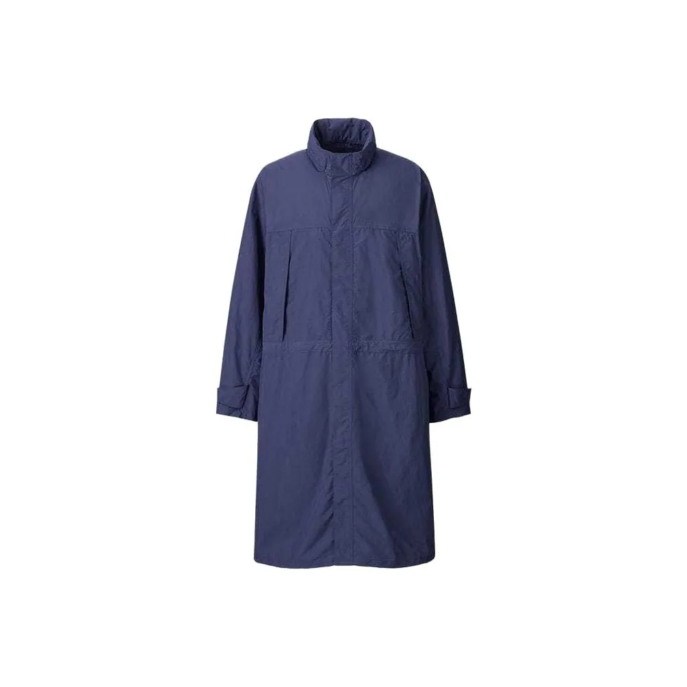 UNIQLO SS24 Тренчкот Мужской Фиолетовый
