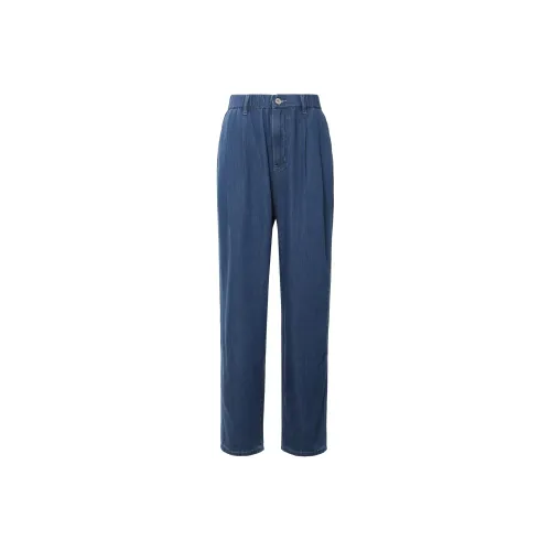 PEACEBIRD MEN Джинсовый синий Партия 1 Relaxed Tapered Форма Мужские Джинсы