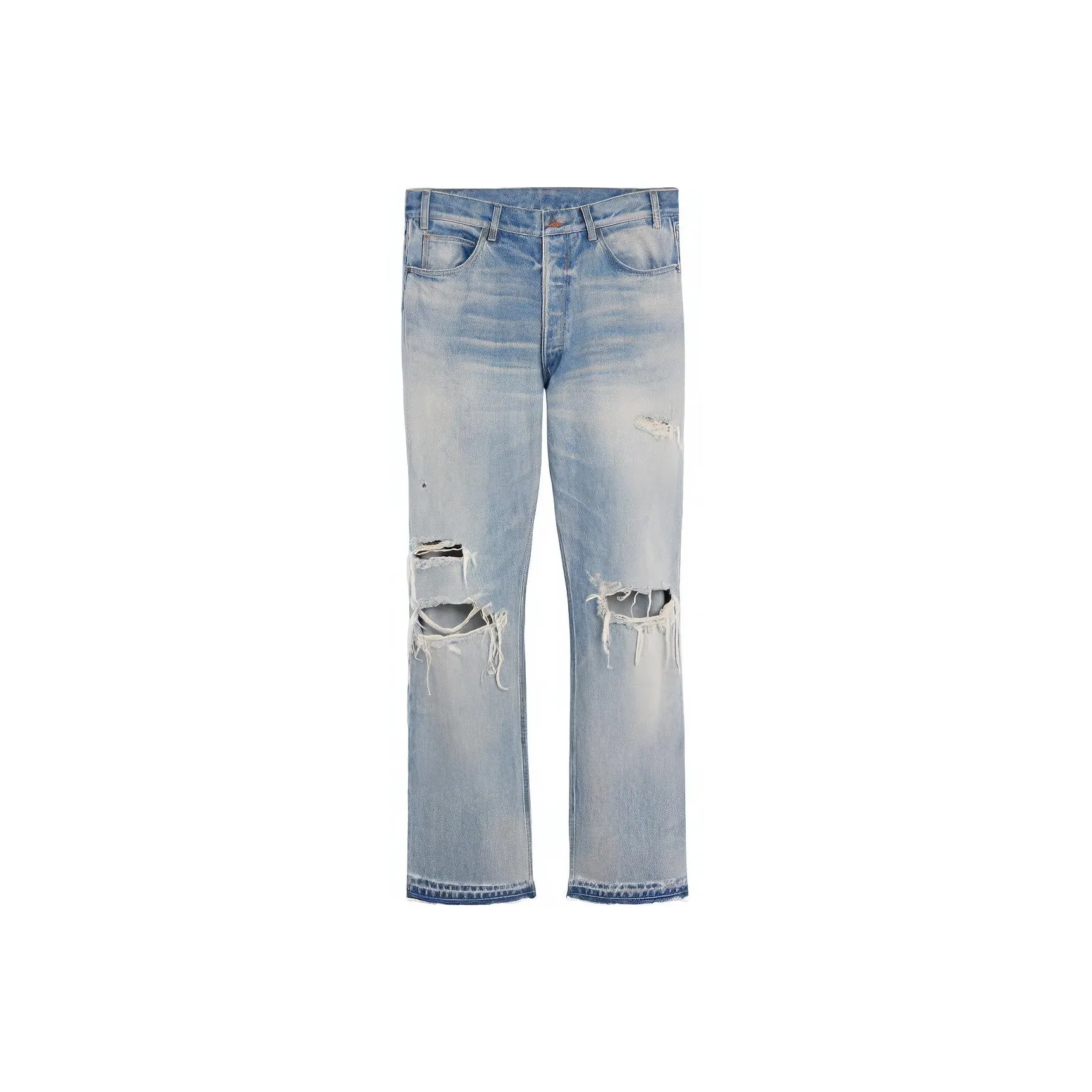 CELINE Wesley Jeans In Westside Wash Denim