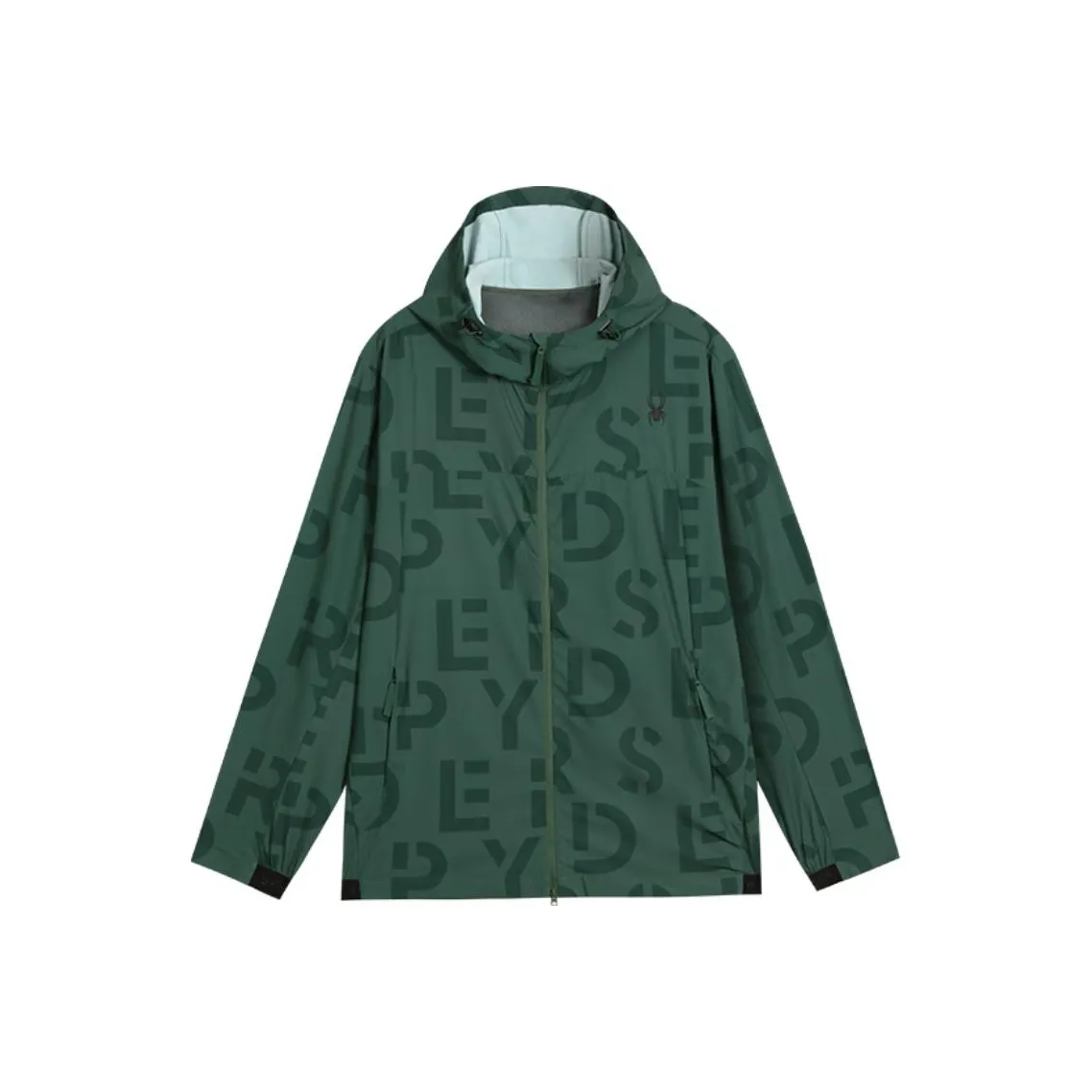 SPYDER Куртка Мужская Серый Фиолетовый