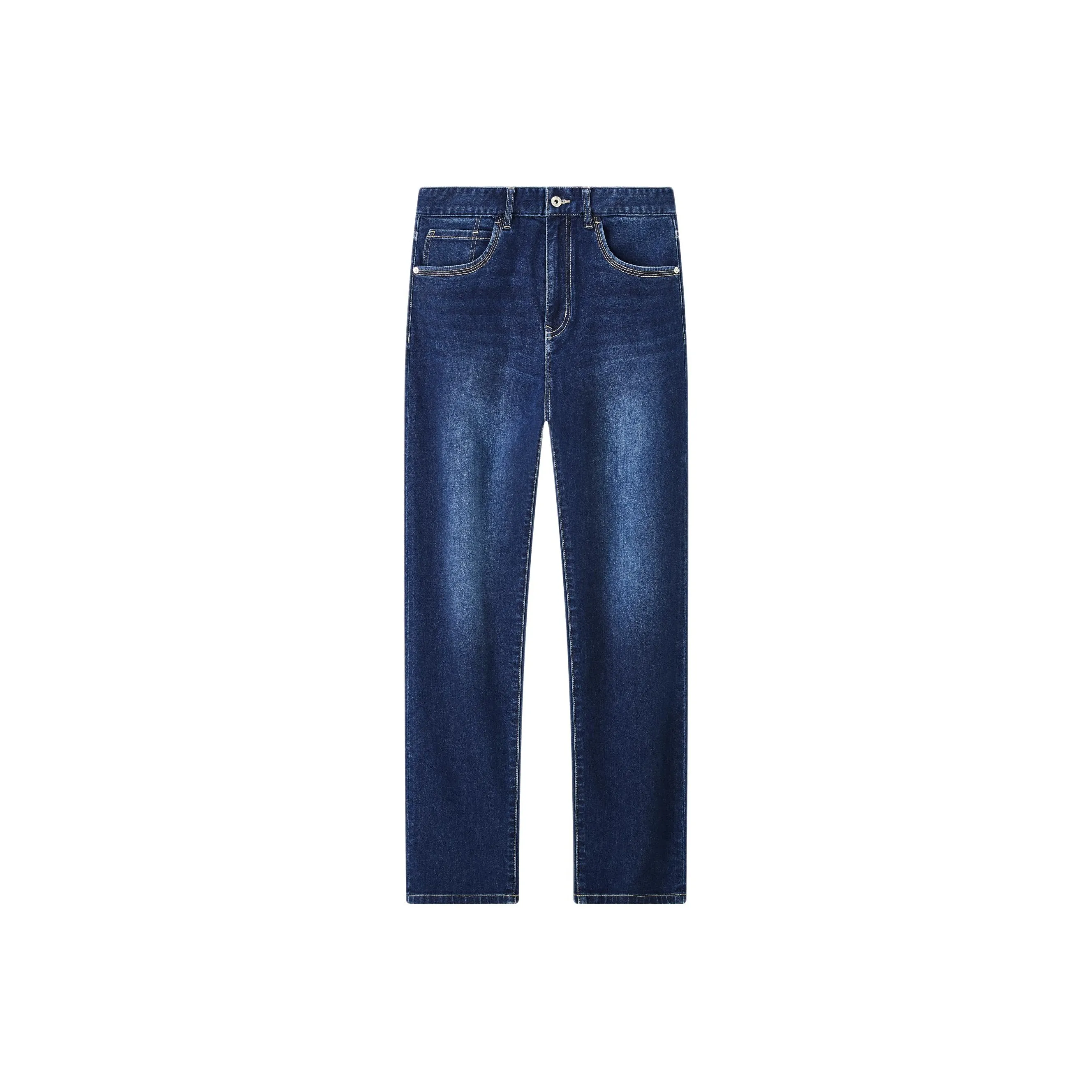 Jiumuwang Мужские брюки Expert Comfort Jeans Мужской Темно-синий