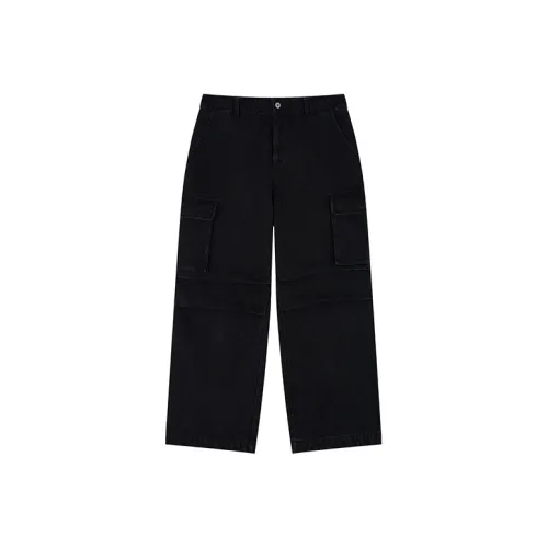 OCCUPY SS25 Черные Унисекс Джинсы