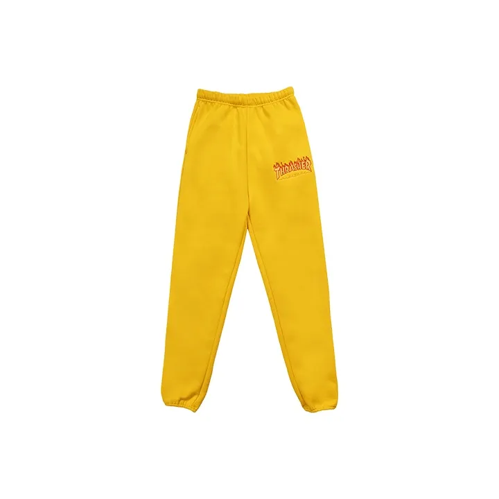 Thrasher Sweatpants Unisex Yellow