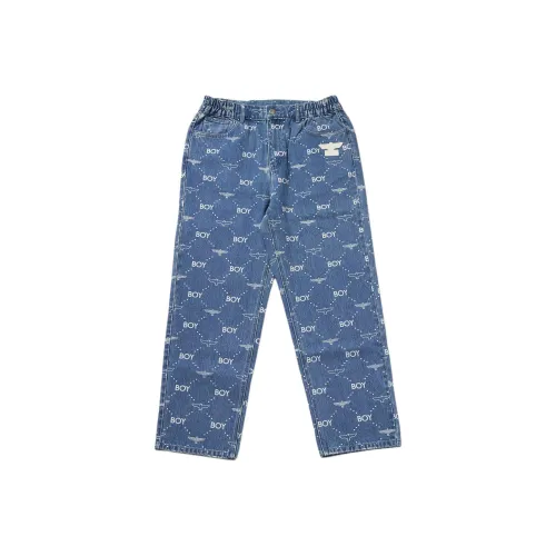 BOY LONDON Мужские джинсы синие