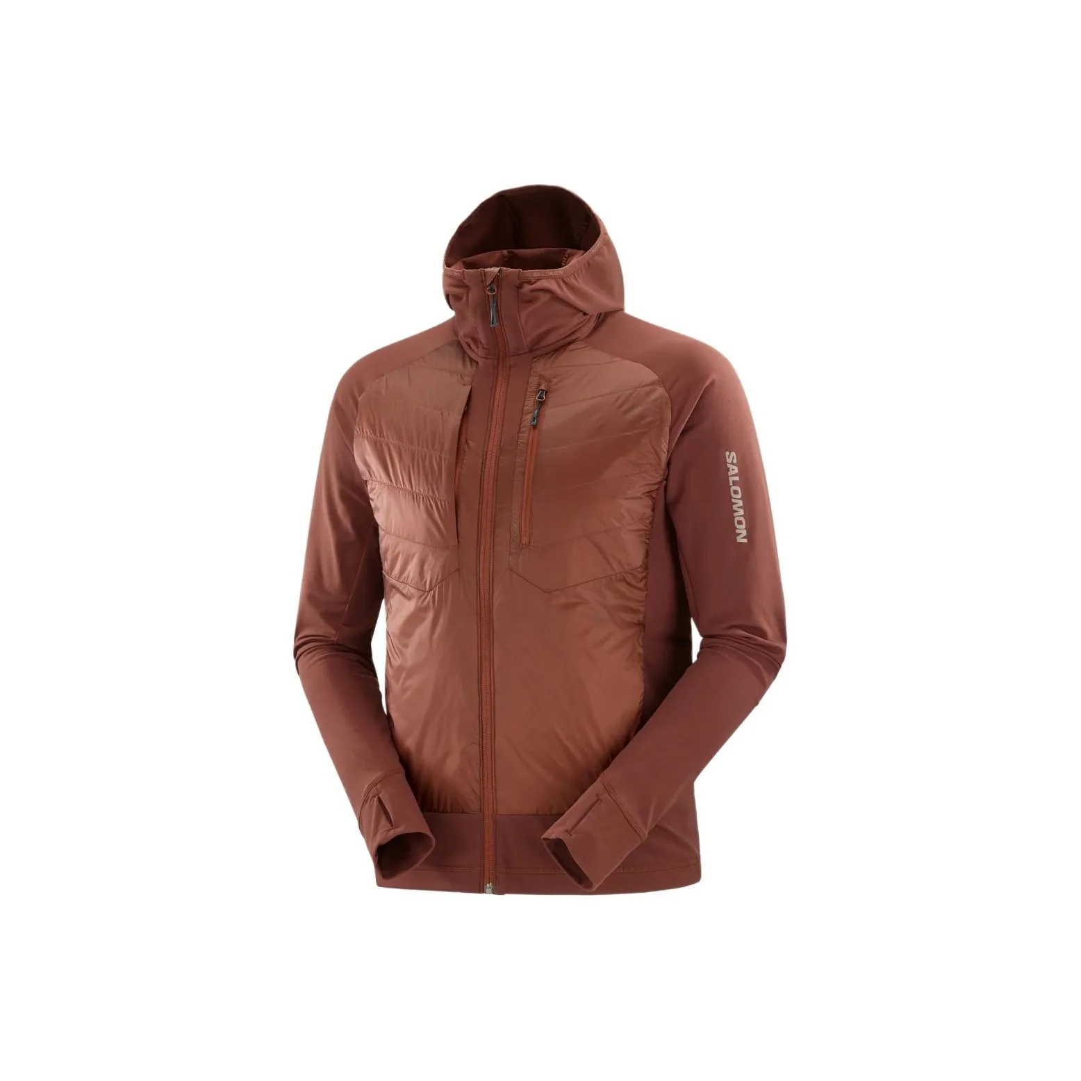 SALOMON ELIXIR HYBRID Куртки и Пальто Мужской Коричневый