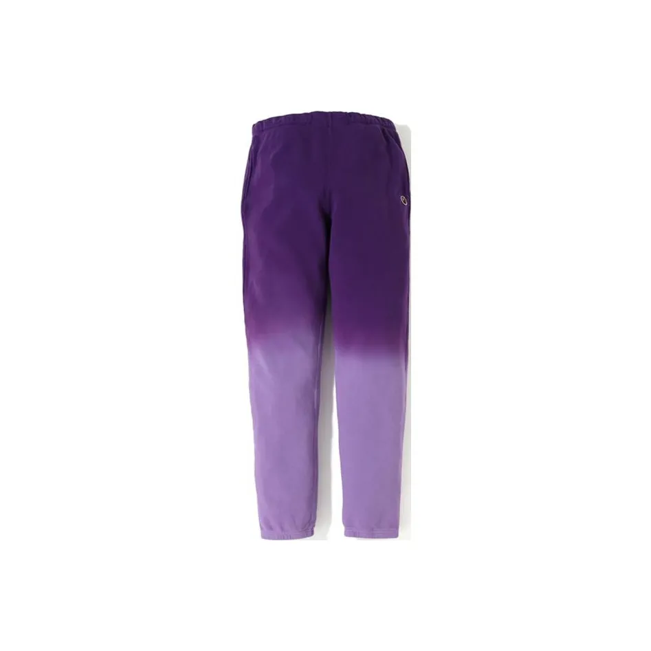 A BATHING APE Вязаные тренировочные брюки для мужчин