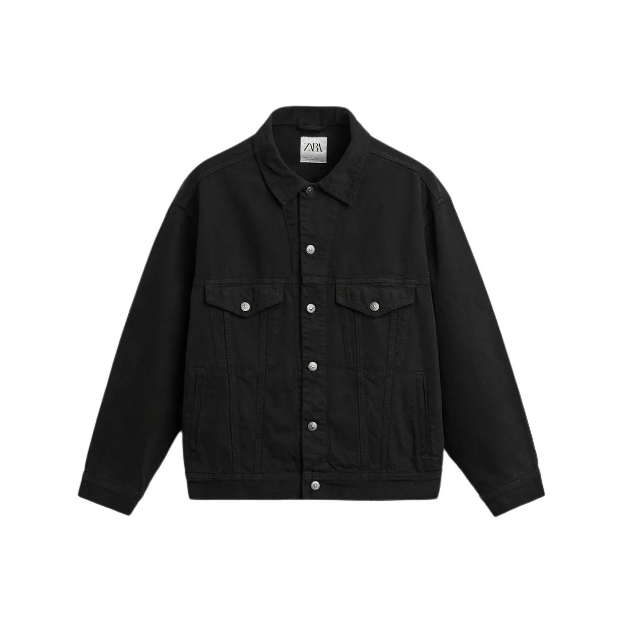 ZARA Куртки и Пальто Мужской Черный