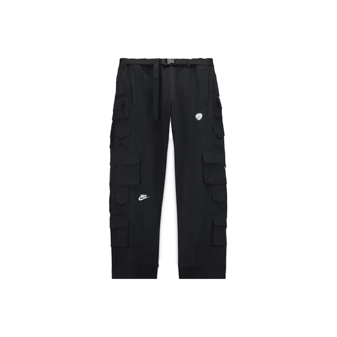 Nike x PEACEMINUSONE SS23 Черные мужские карго-брюки