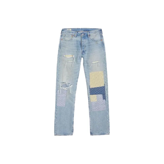 Levi's Jeans Men's Patchwork Blue