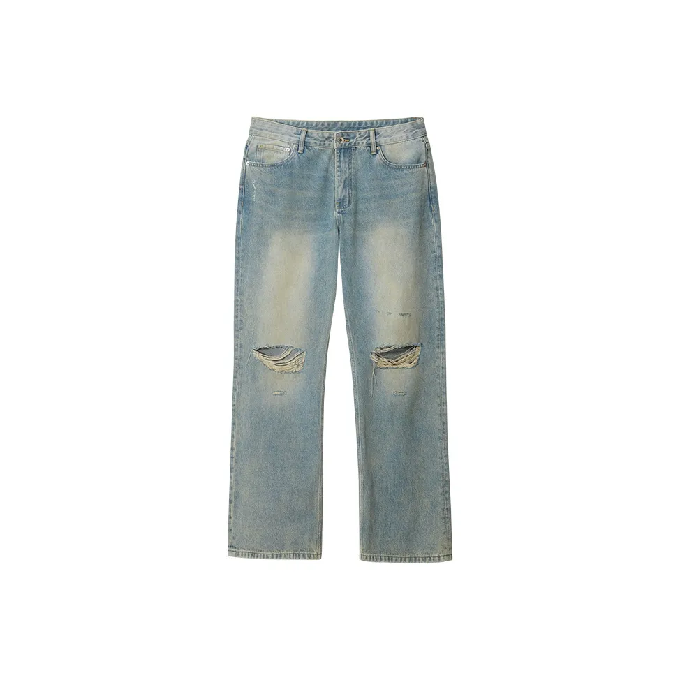 LOVE ME LATER Jeans Unisex Light Denim Blue