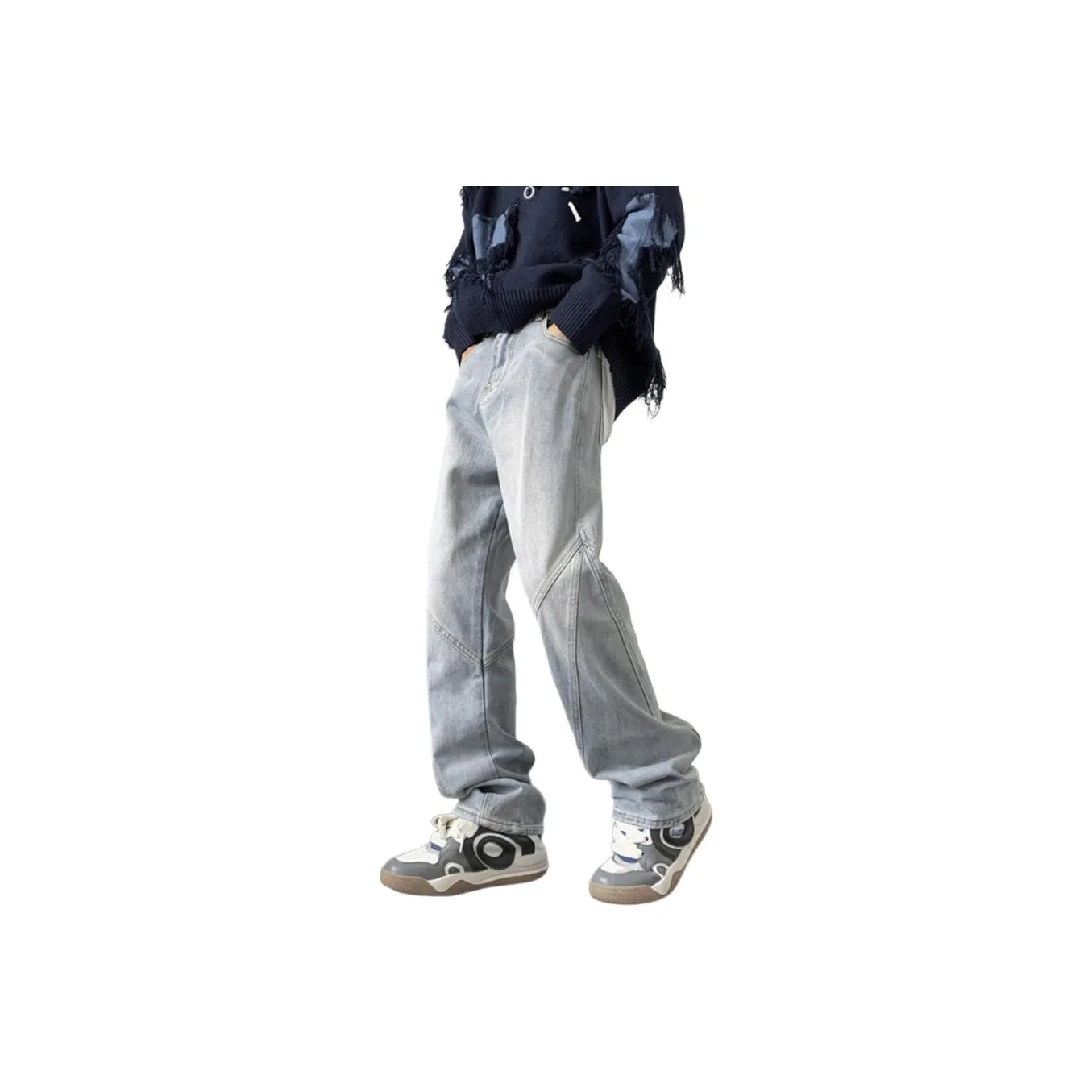 POLAR BEAR Универсальный Jeans Pants Unisex Light Blue