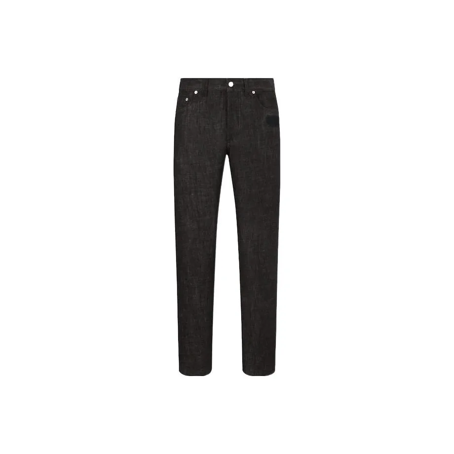 DIOR FW22 Jeans Men's Charcoal Gray