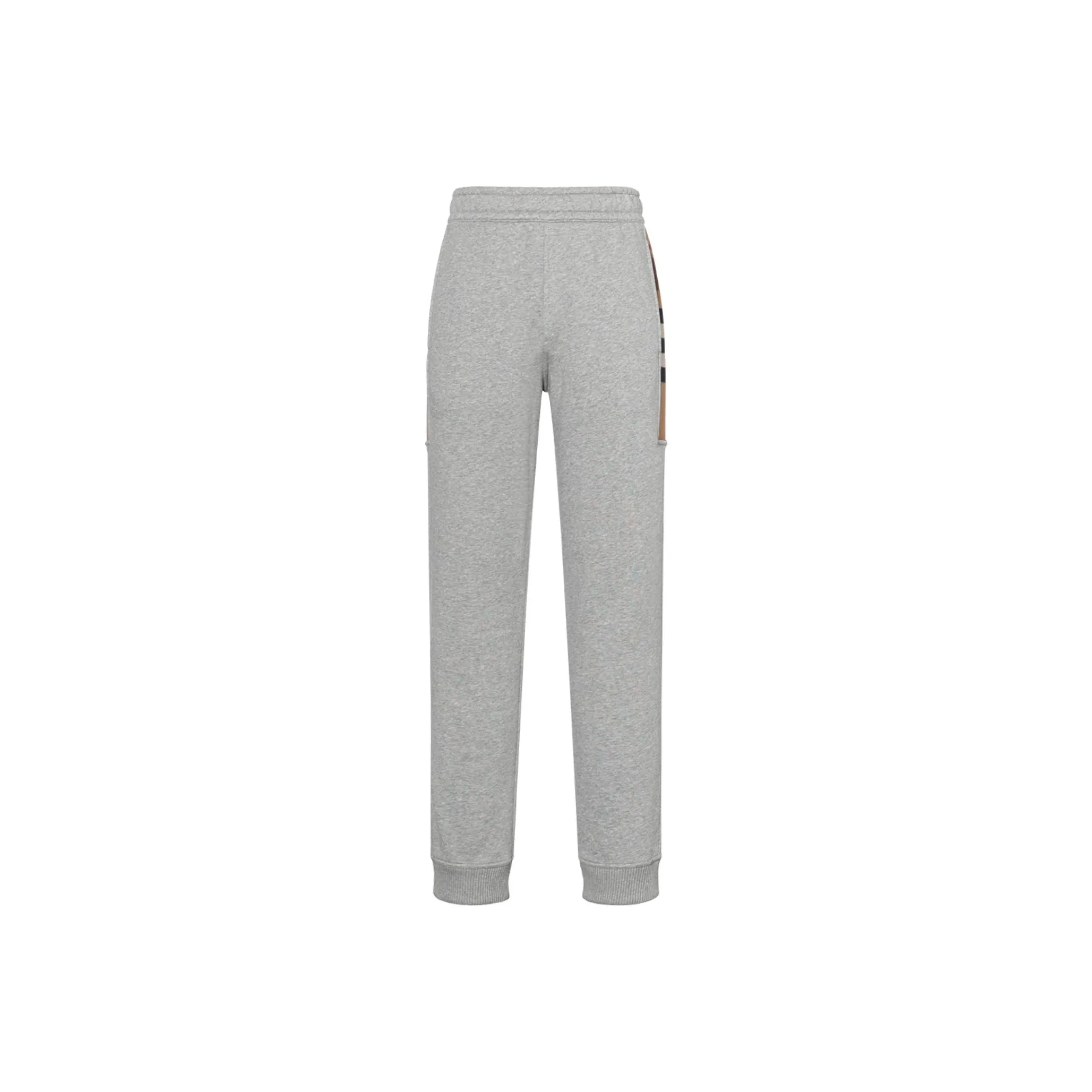 Burberry Jogger With Check Side Panels