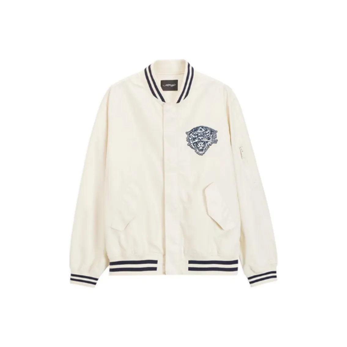 Ed Hardy FW24 Куртки и Пальто Мужской Айвори Белый