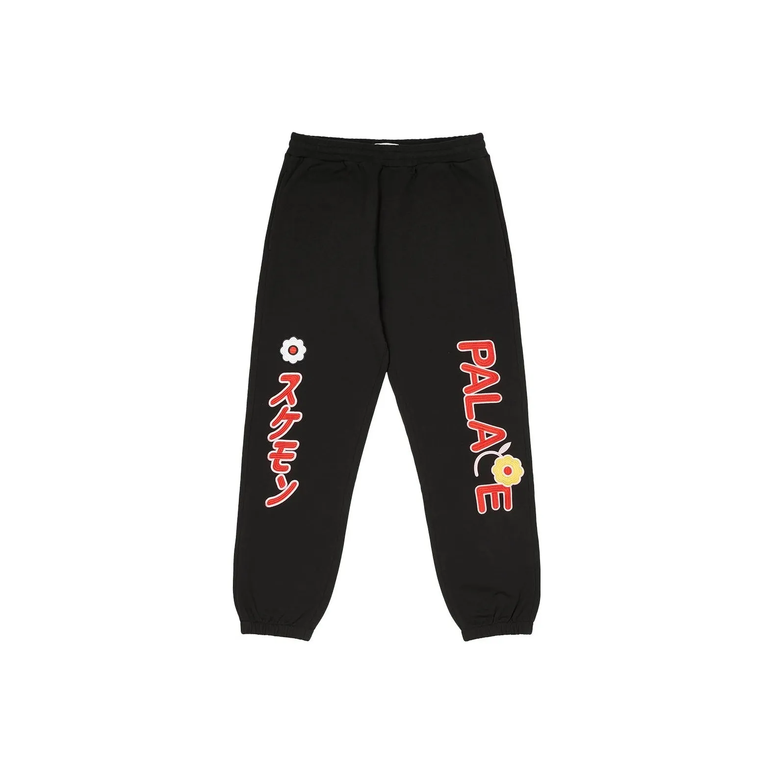 PALACE Черные мужские вязаные тренировочные штаны