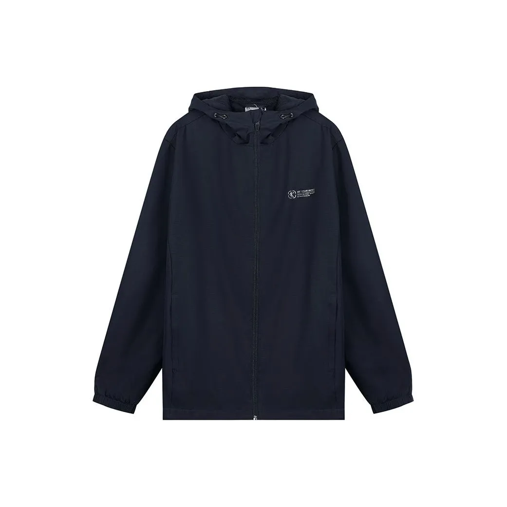 QIAODAN Тренчкот Мужской Нова Синий