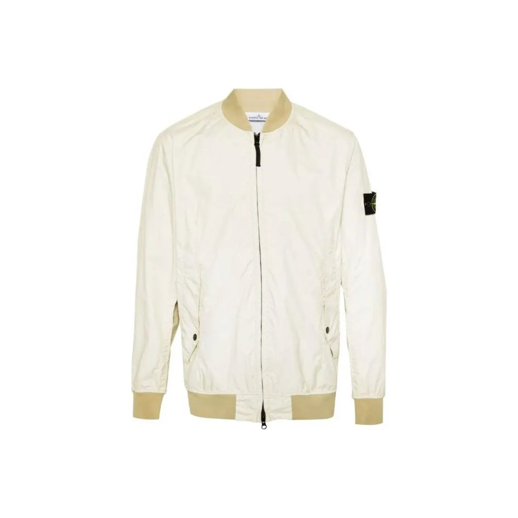 Stone Island SS24 Куртки Пальто Мужской Миндально-бежевый