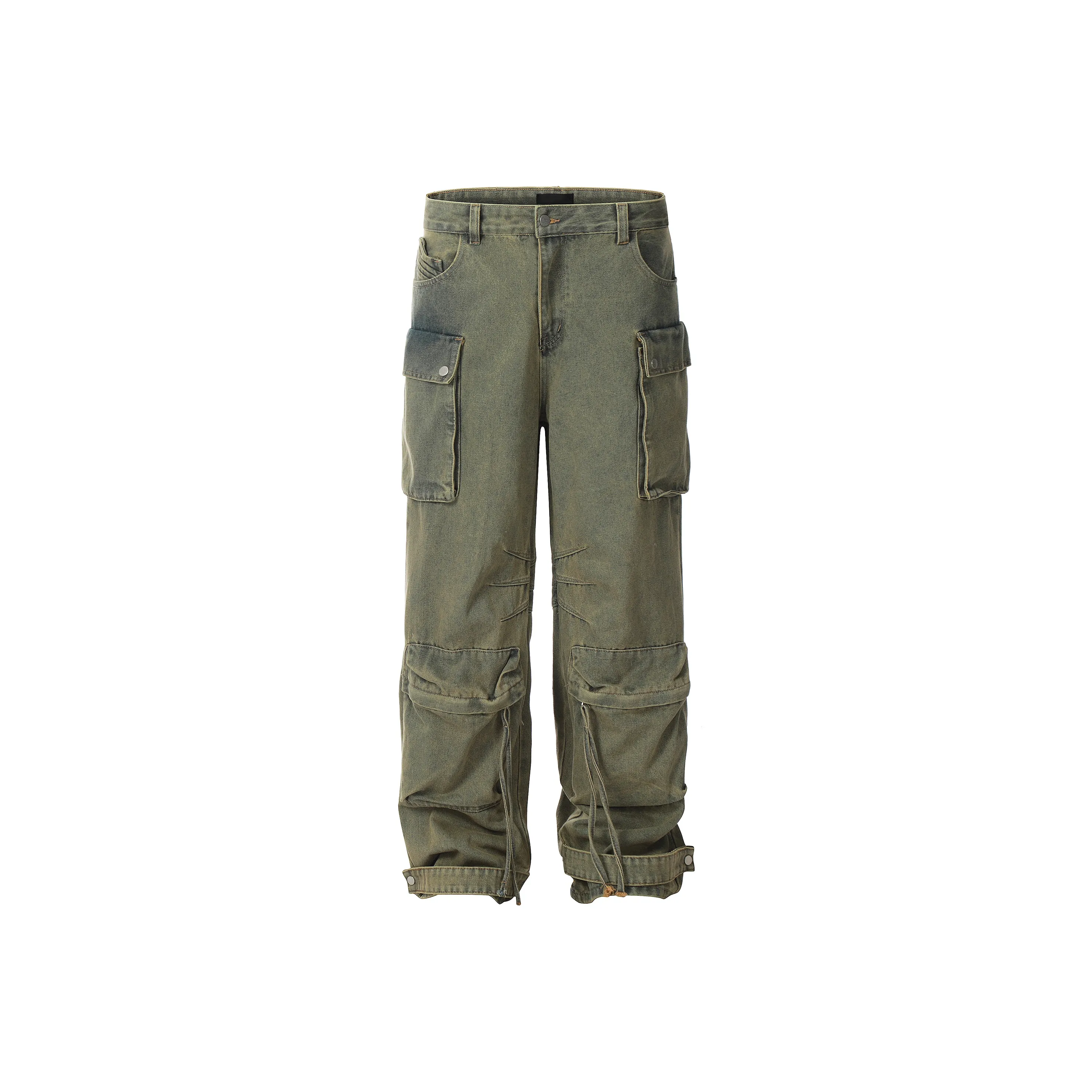 MT99 Cargo Pants Unisex Yellow Mud