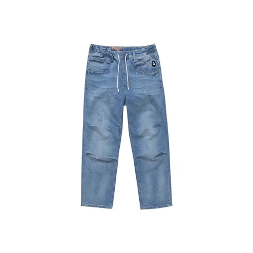 ABLE JEANS Промытый винтажный индиго Унисекс Джинсы