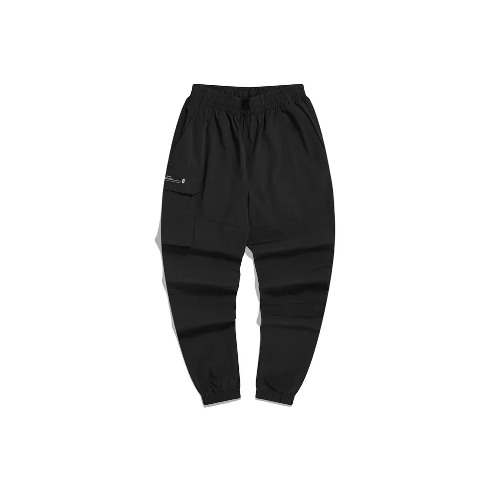 XTEP Vitality Series Cargo Pants Men's Jet Black