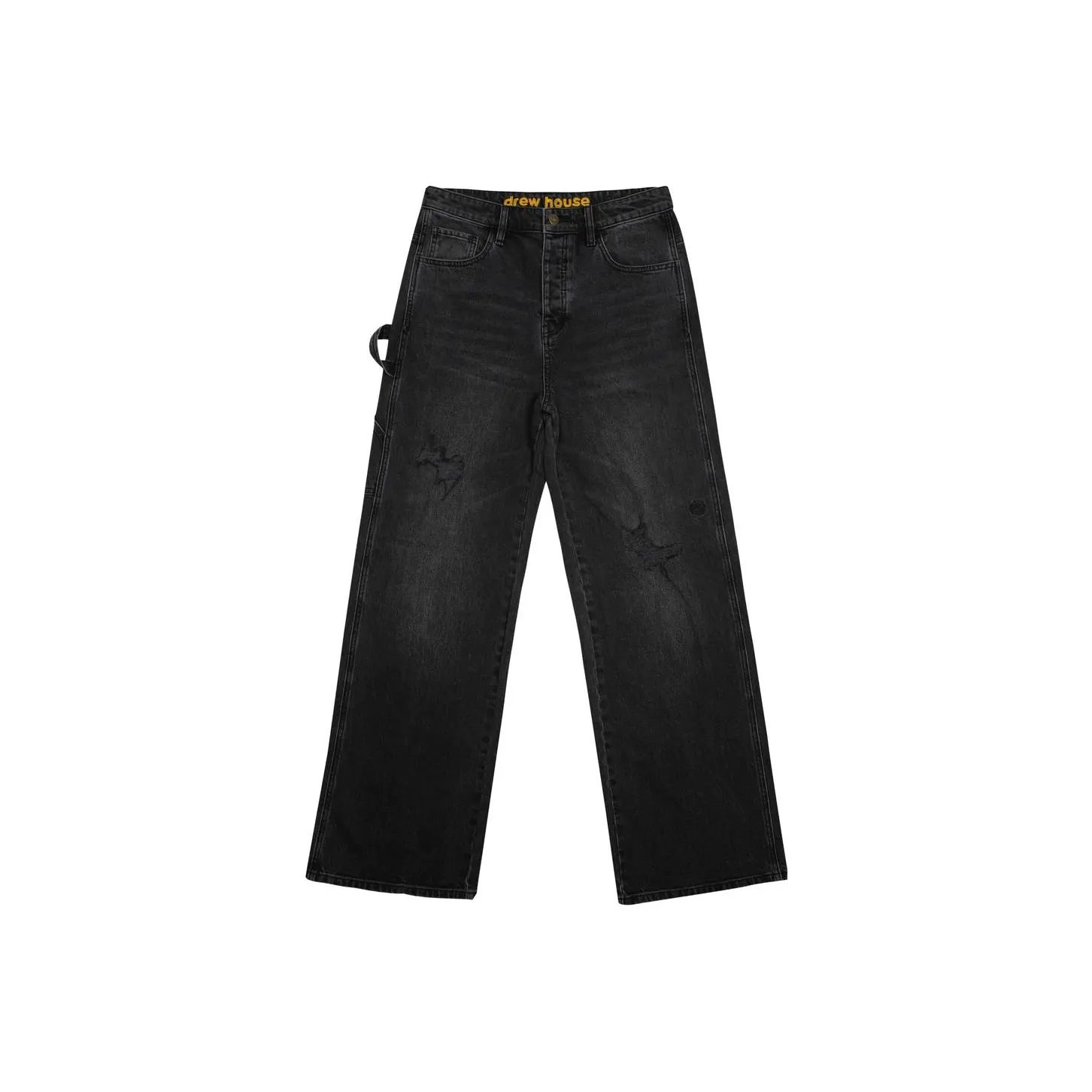 Drew House Flame Series Черные Унисекс Джинсы