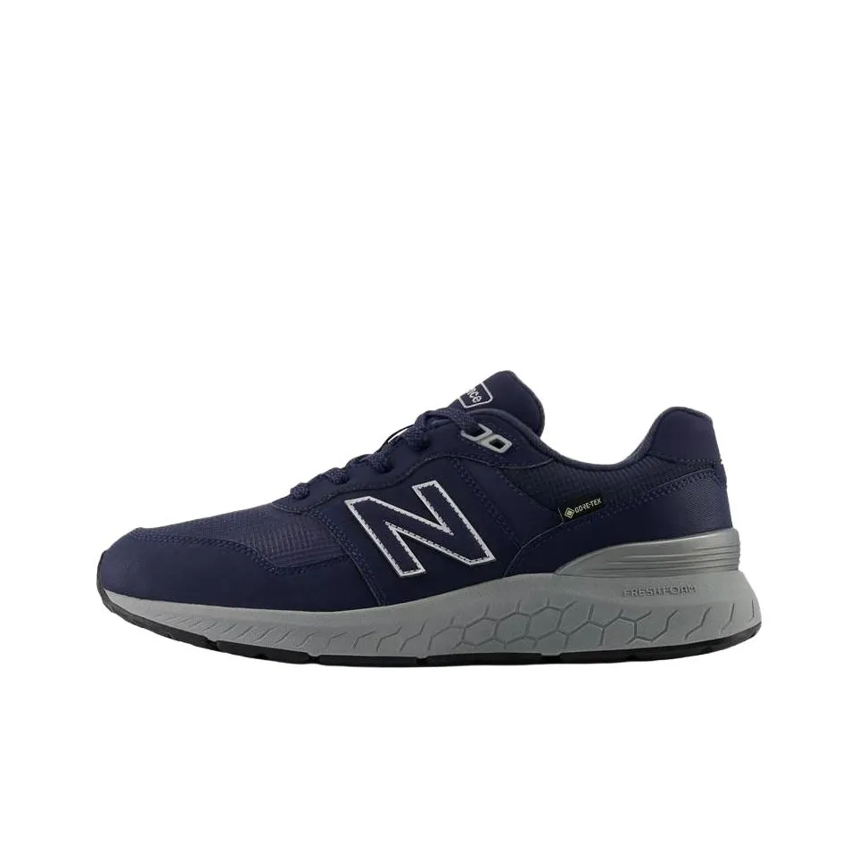 New Balance NB Fresh Foam Cushioning Waterproof Low Top Casual Shoes Men's Blue