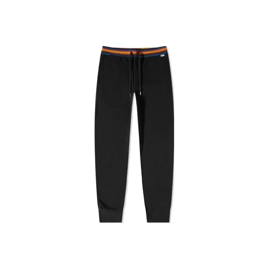 Paul Smith Knitted Sweatpants Men's Black