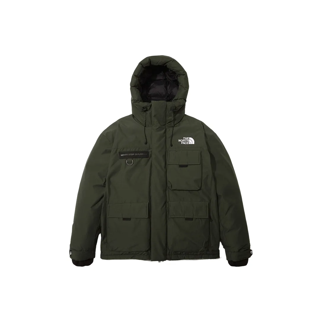 footwear-accessories Kids clothing mats Down Jackets & Coats Winter Unisex Army Green