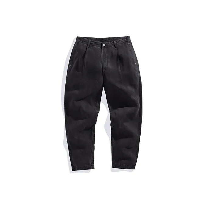 PEACEBIRD MEN Jeans Men's Black 1 Classic Conical