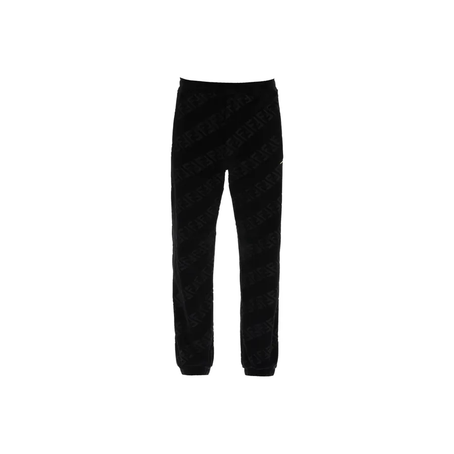 FENDI SS22 Sports Pants Men's Black
