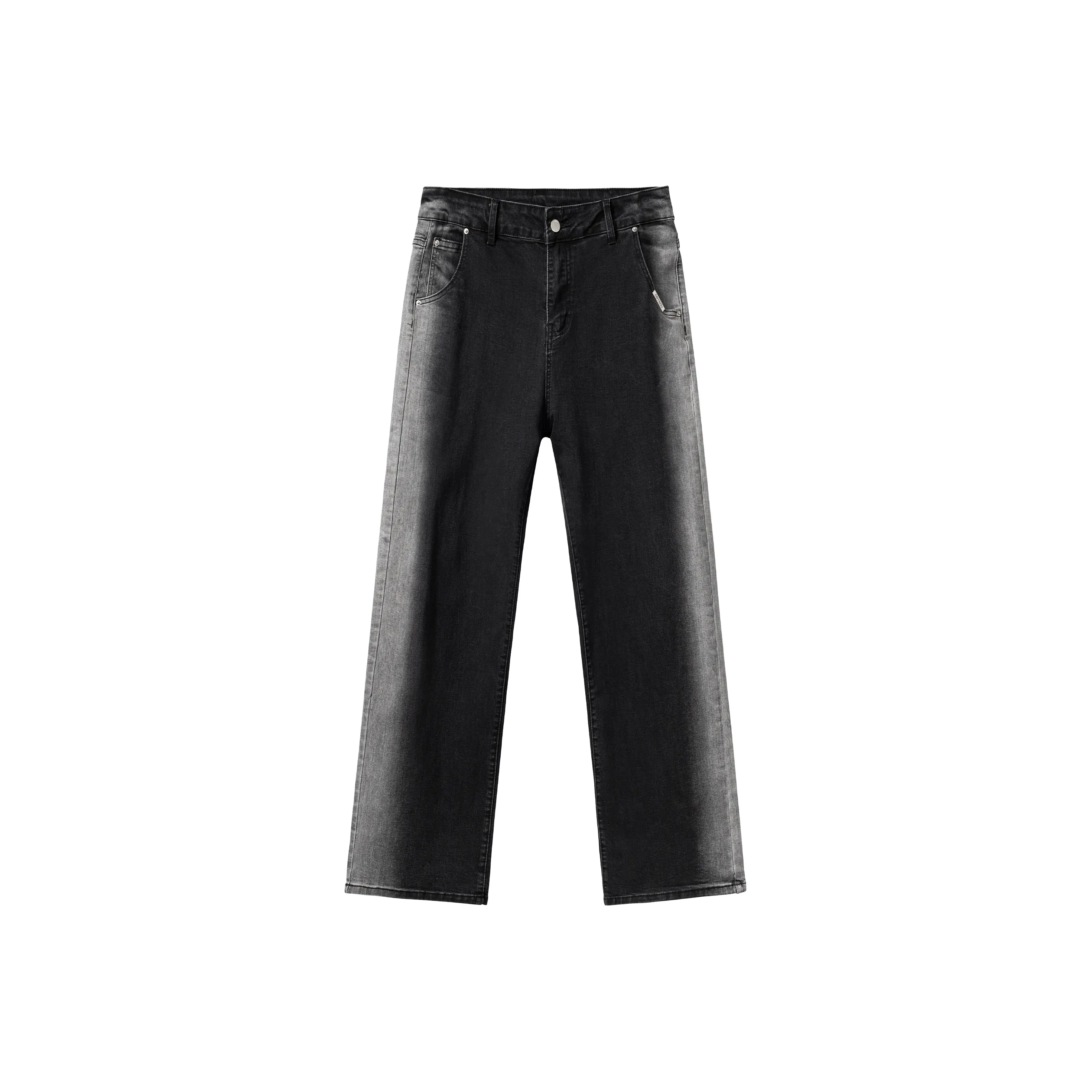 XINYINSU Черные Унисекс Джинсы