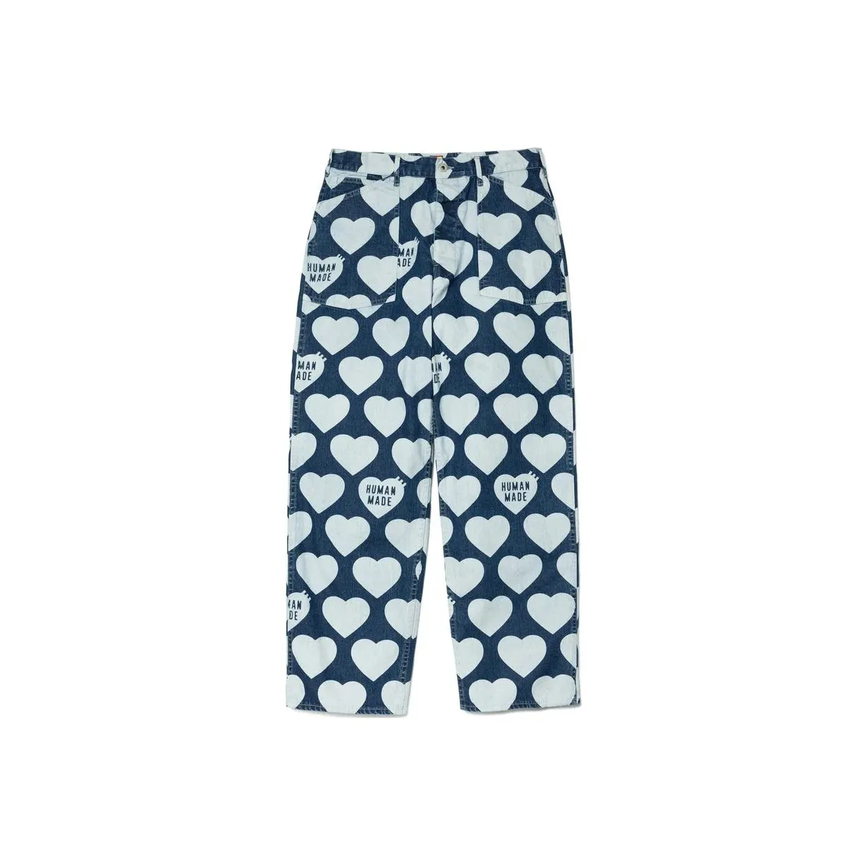HUMAN MADE Heart Baggy Denim Pants