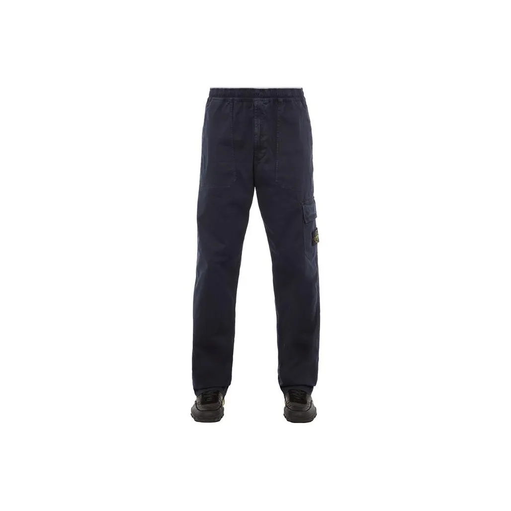 STONE ISLAND Cargo Pants Men's Dark Blue