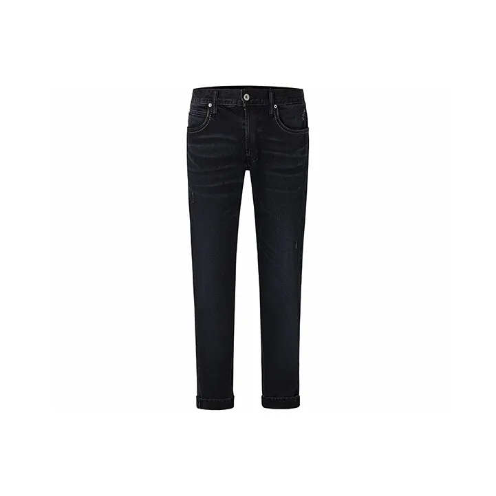 Lee совместный бренд модель Черные мужские джинсы