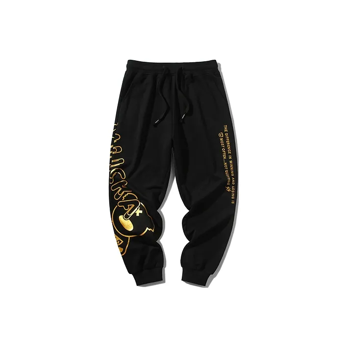 LAMLICKA Повседневные брюки Унисекс Черный