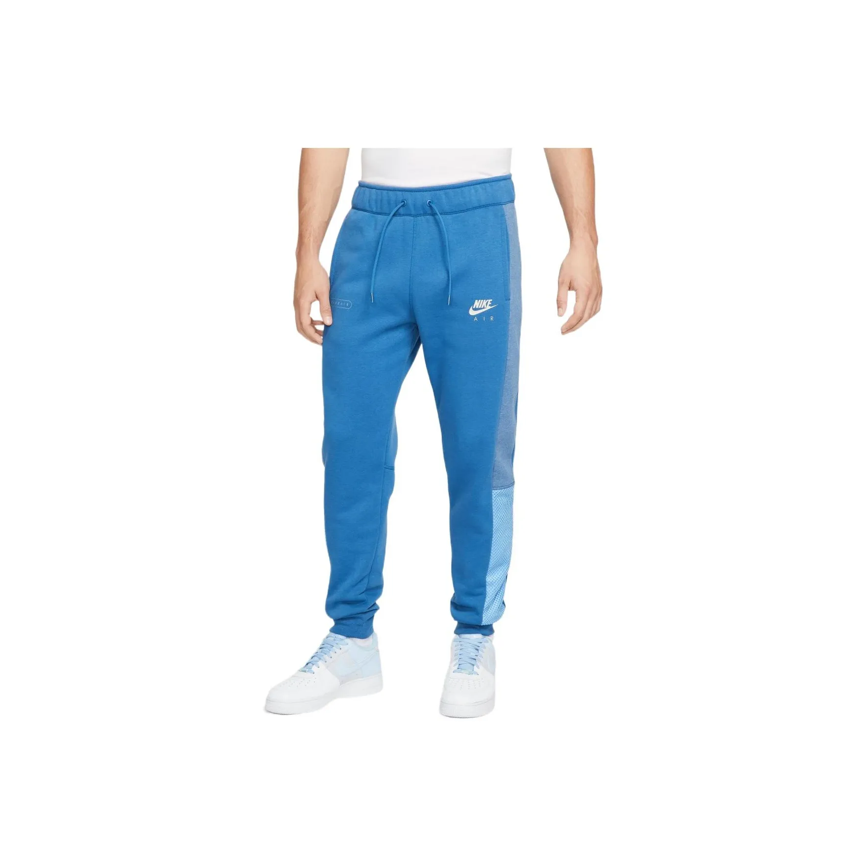 Nike Blue Men's Knitted Training Pants Nike Синий Мужские Вязаные Тренировочные Штаны