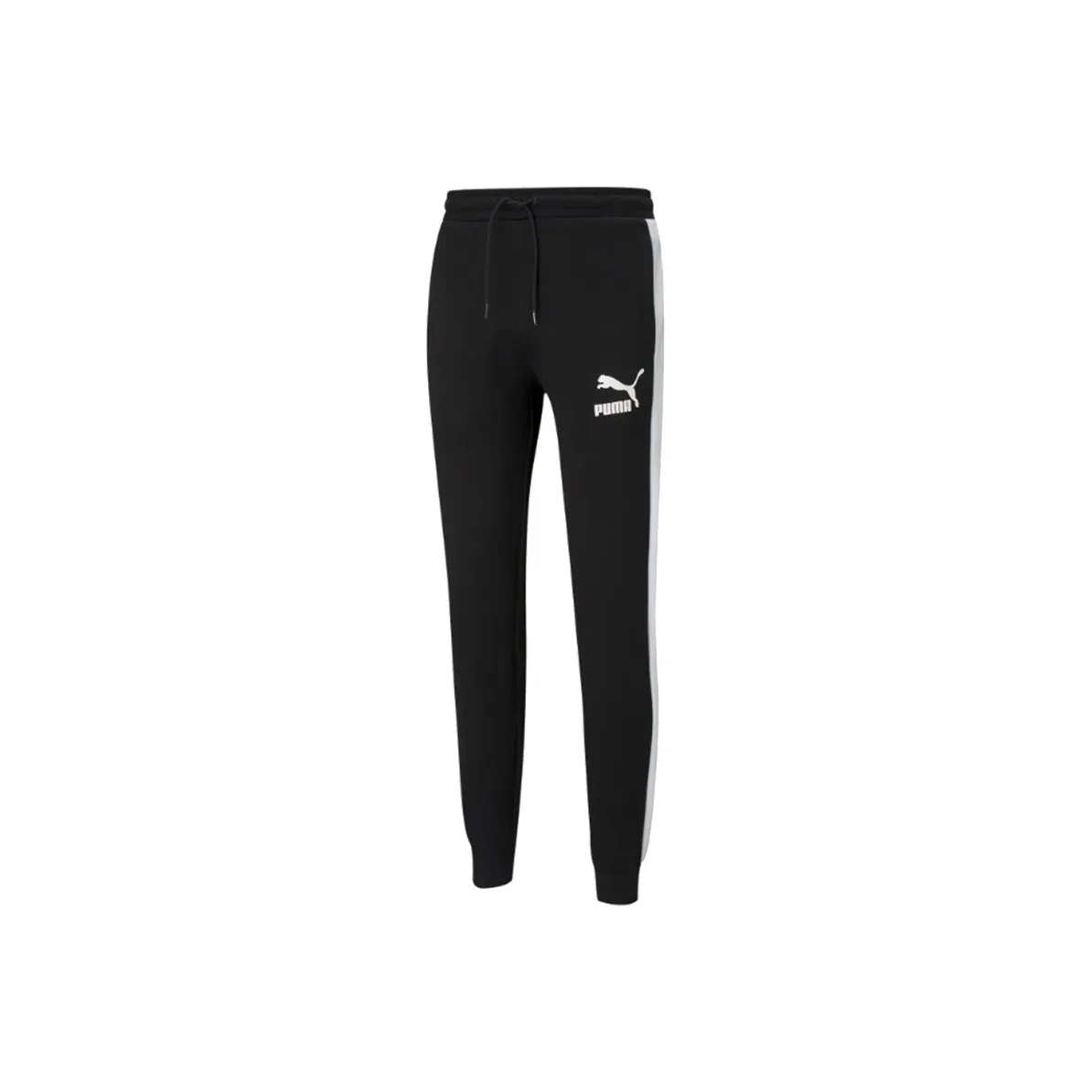 PUMA Knitted Sweatpants Men's Black