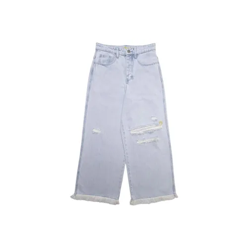 Drew House Smiley Collection Синие Унисекс Джинсы