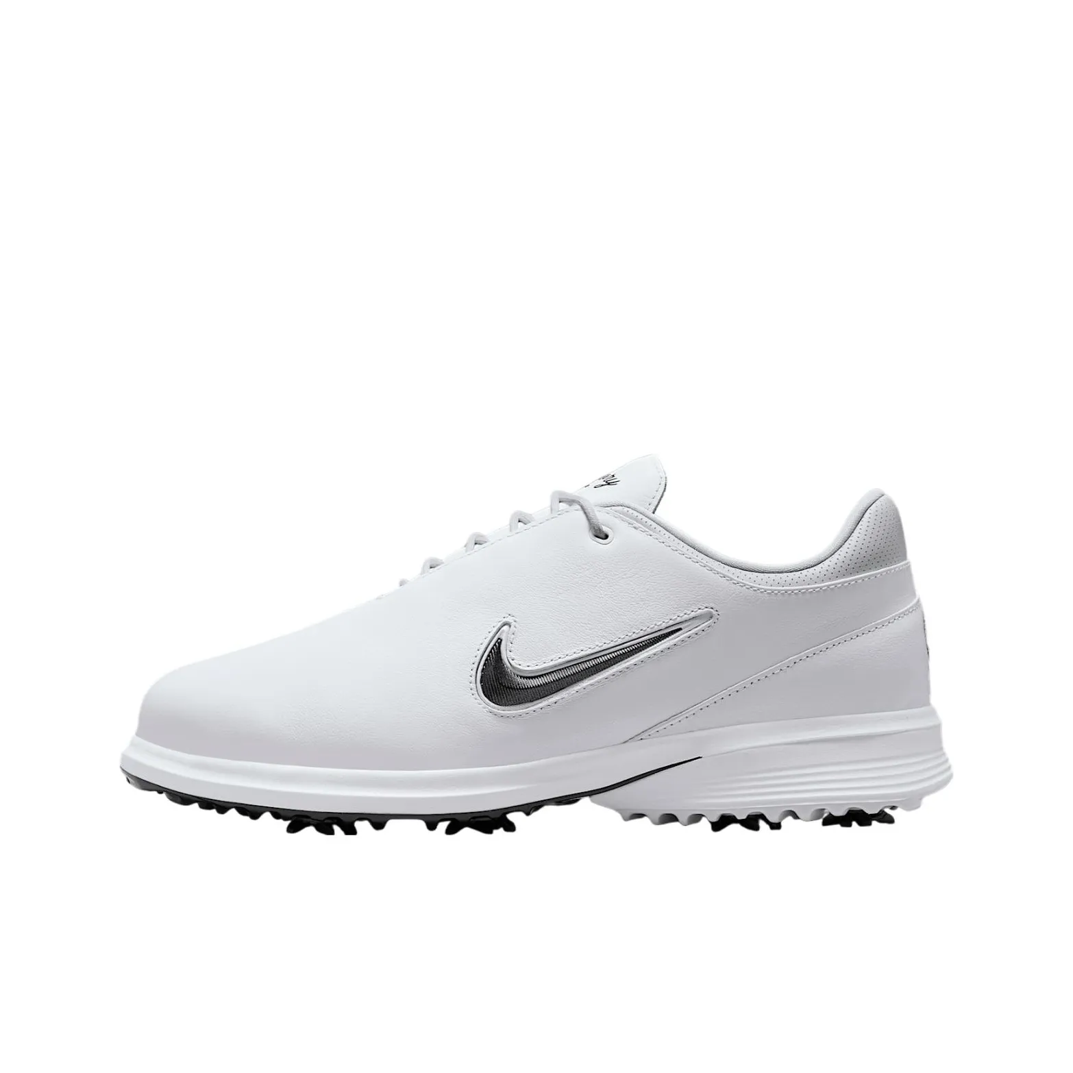 Nike Victory Tour 4 Slip-Resistant Abrasion-Resistant Low Top Golf Shoes Unisex White Найк Victory Tour 4 Противоскользящие Устойчивые к Износу Низкие Кеды для Гольфа Унисекс Белый