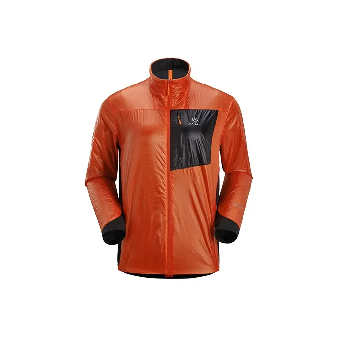 KAILAS Хлопковый пуховик Мужской Закатный Оранжевый