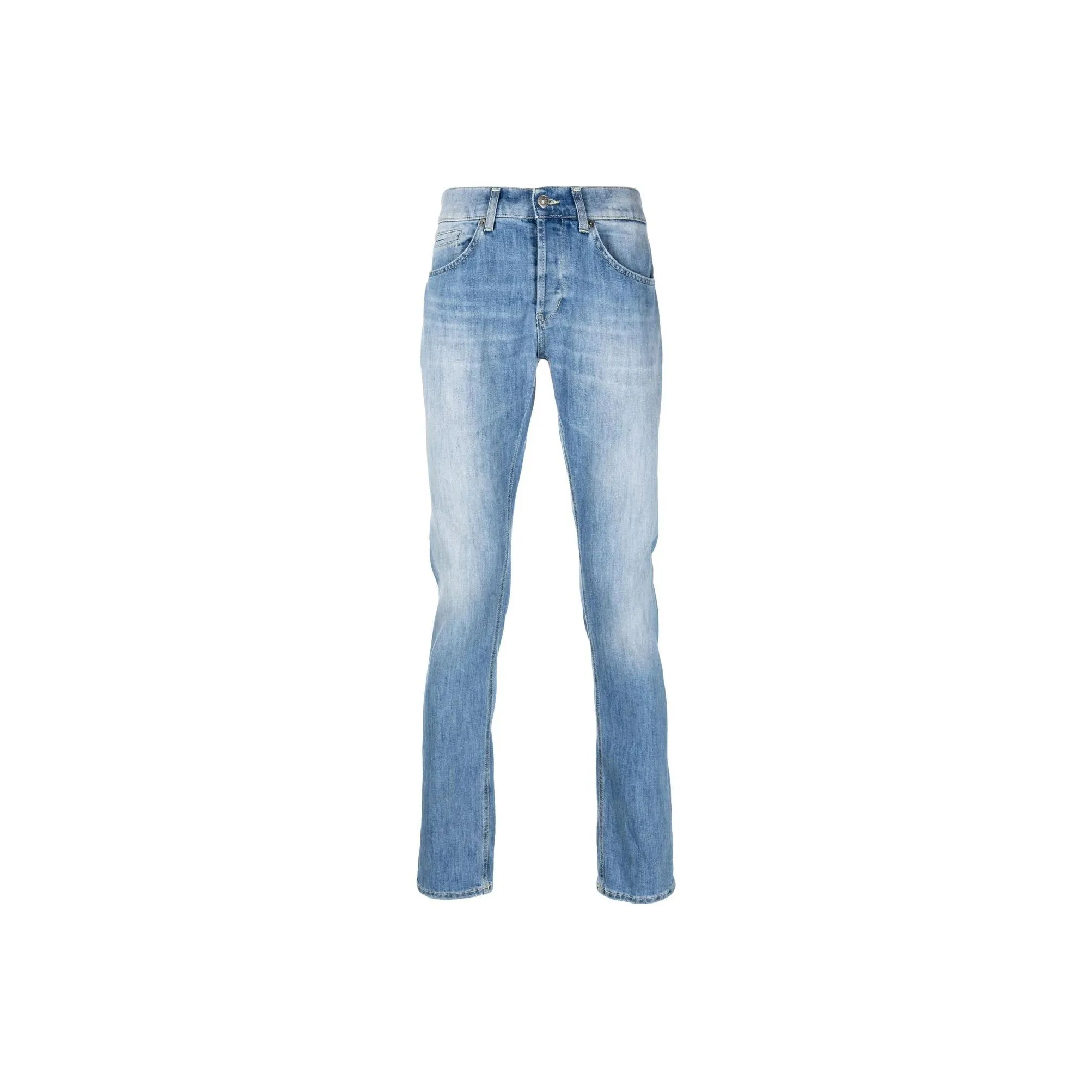 Dondup Stonewashed Straight leg Jeans