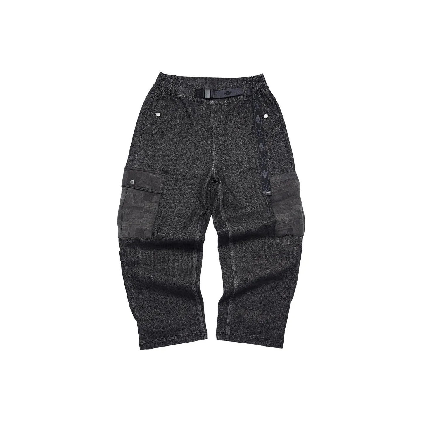 LiNing Jeans Men's Black Denim