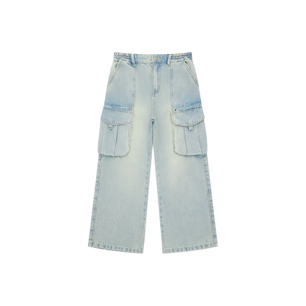 XXZXX Джинсы Унисекс Модный бренд Детская одежда Family Сочетающиеся наряды 1601