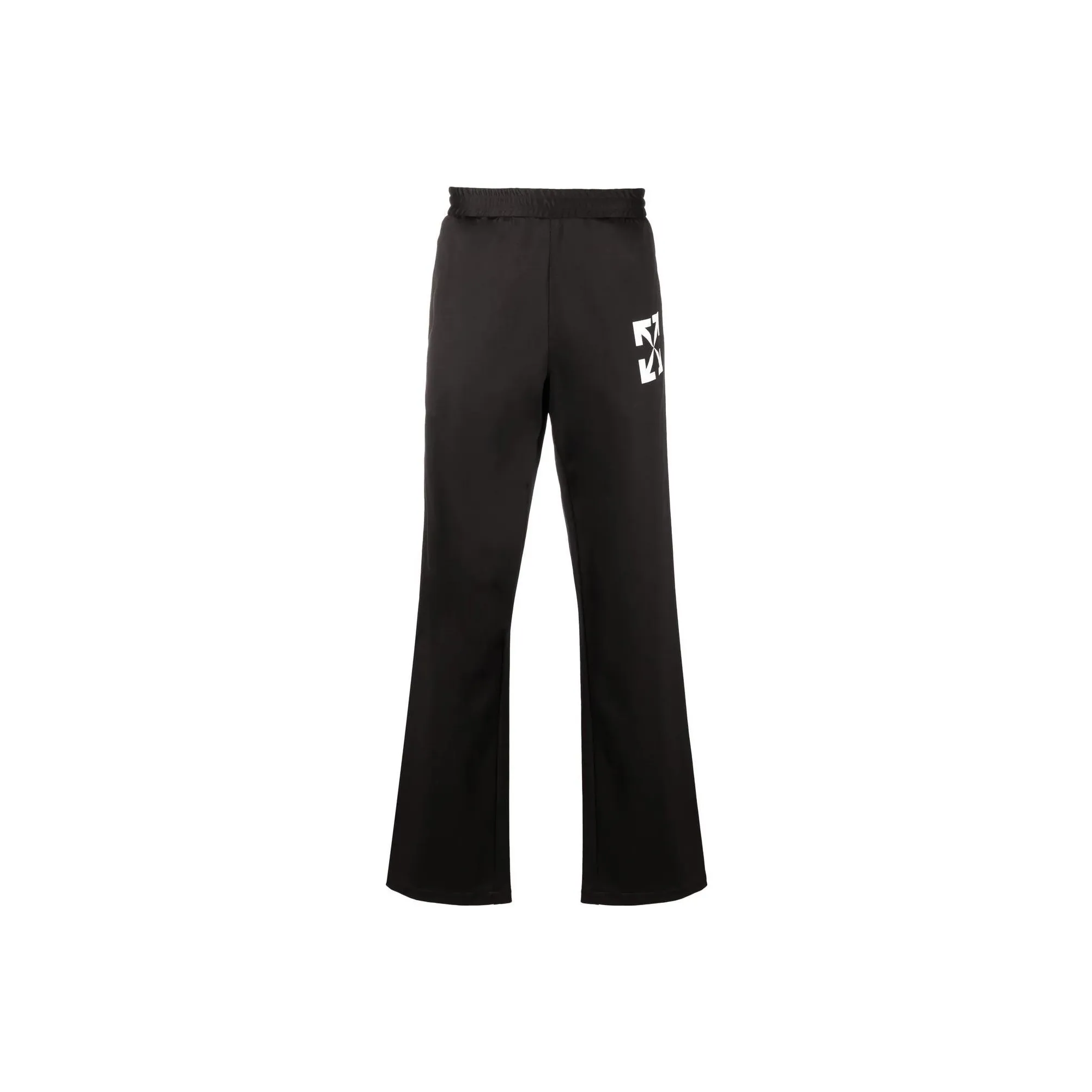 Off Белый Черный Мужские Вязаные Спортивные Штаны