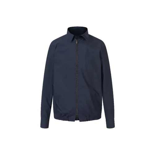 Corneliani Темно-синие Мужские Куртки