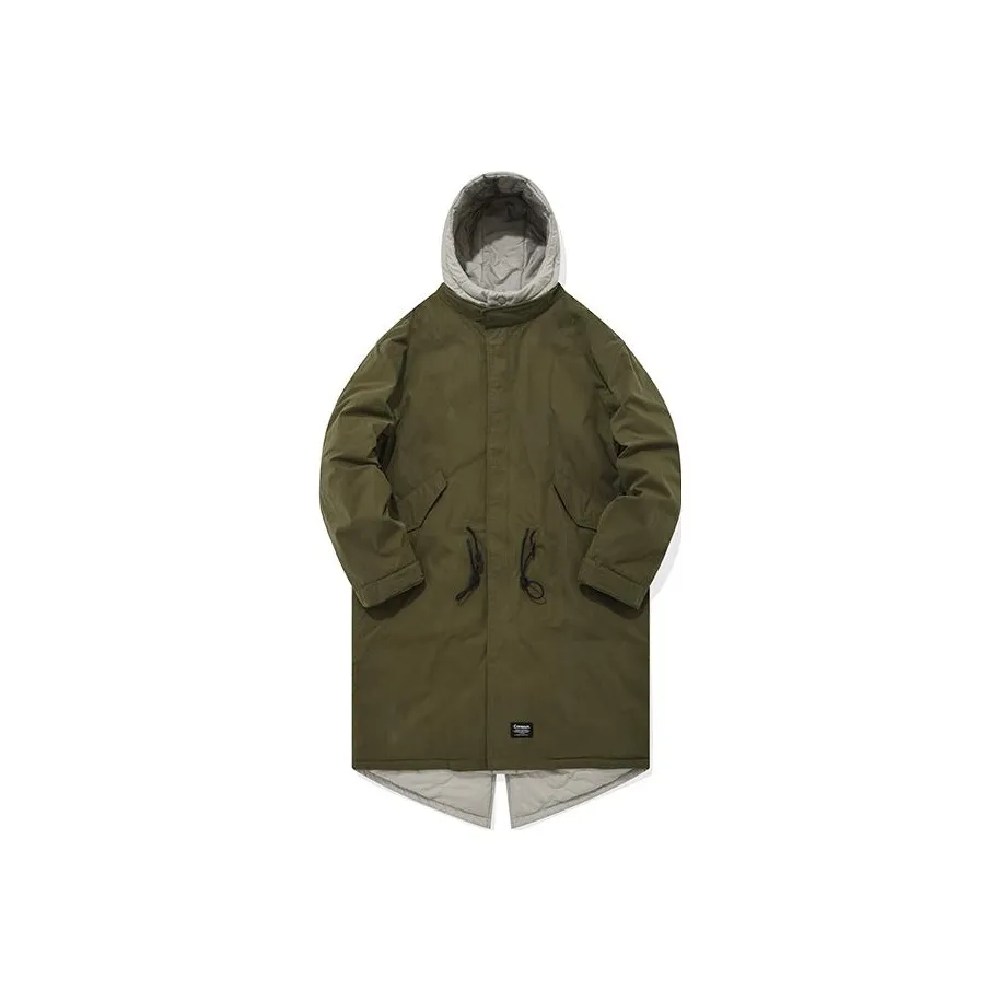 COVERNAT Хаки Унисекс Парки